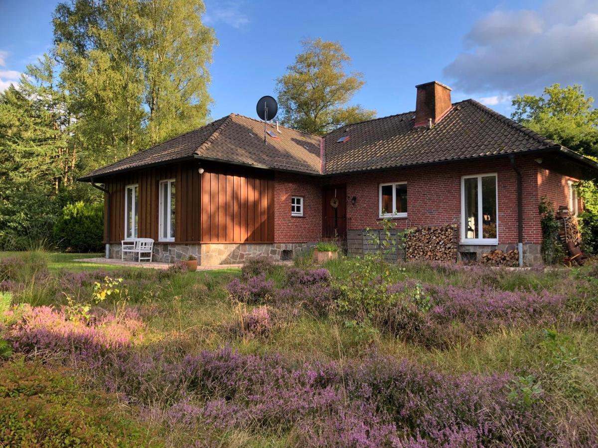 Landhaus Mitten In Der Lueneburger Heide Undeloh Exteriör bild